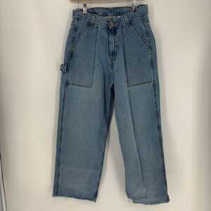 Levi's Vintage Carpenter Jeans Light Wash Wide Leg High Rise
